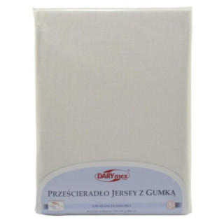 Prześcieradło Jersey 140x200cm biały